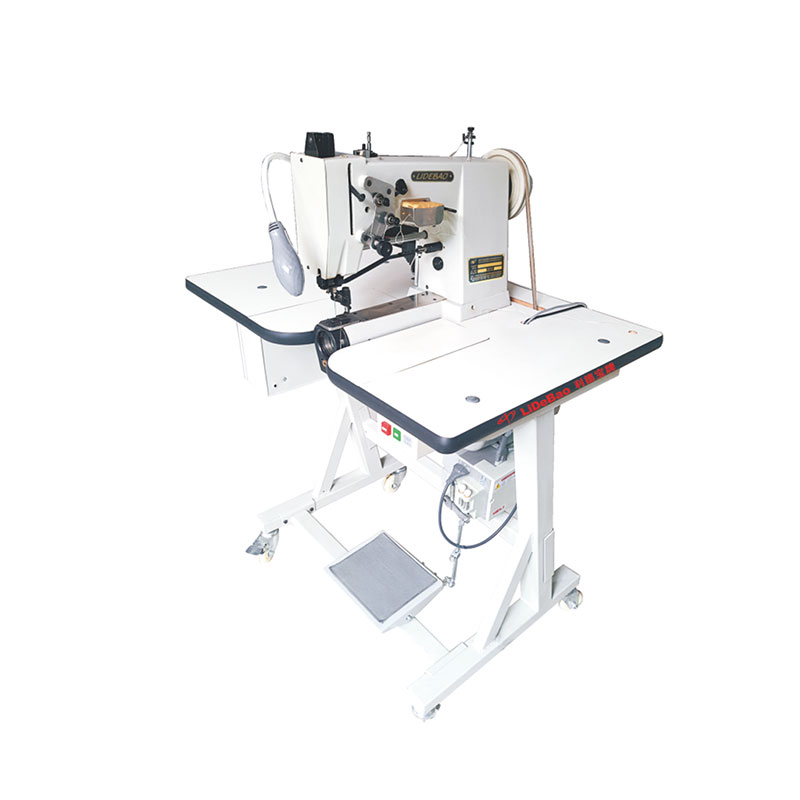 Máquina de coser con patrón de brazo cilíndrico