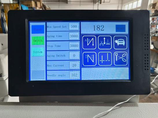 Moccasin Pattern Stitching Machine With Display