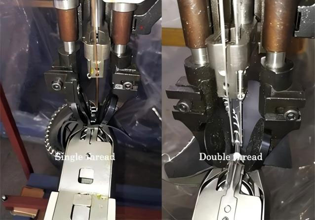 Moccasin Pattern Stitching Machine With Display